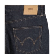 EDWIN Regular Tapered Jeans Kurabo Red Listed Selvage Denim Unwashed W32 L32