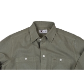 Tellason Utility Shirt Cotton/Linen Moss XL