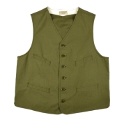 Manifattura Ceccarelli Country Vest Olive 44 (XL)