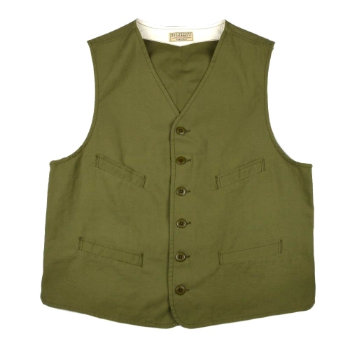 Manifattura Ceccarelli Country Vest Olive 48 (3XL)