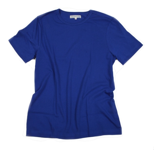 Merz b. Schwanen 1950er Rundhals T-Shirt Vintage Blue M