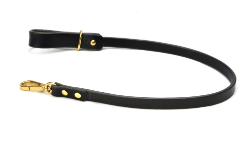 OBERWEIHER Lanyard black/brass