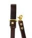 OBERWEIHER Lanyard dark brown/brass