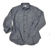 Tellason Fisher Shirt New Chambray Blue