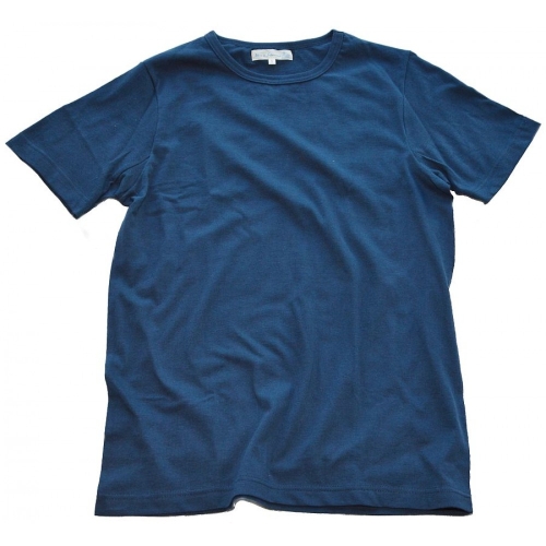 Merz b. Schwanen "1950er Rundhals T-Shirt", tintenblau 3XL