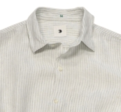 Delikatessen "Feel Good Shirt" white stripe XL