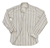 Delikatessen "Zen Shirt" black stripe L