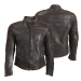 ROKKER "Cafe Racer Leather Jacket" M