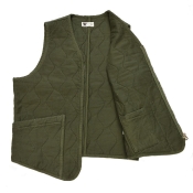 Tellason Quilted Gilet Olive XL