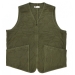 Tellason Quilted Gilet Olive XL